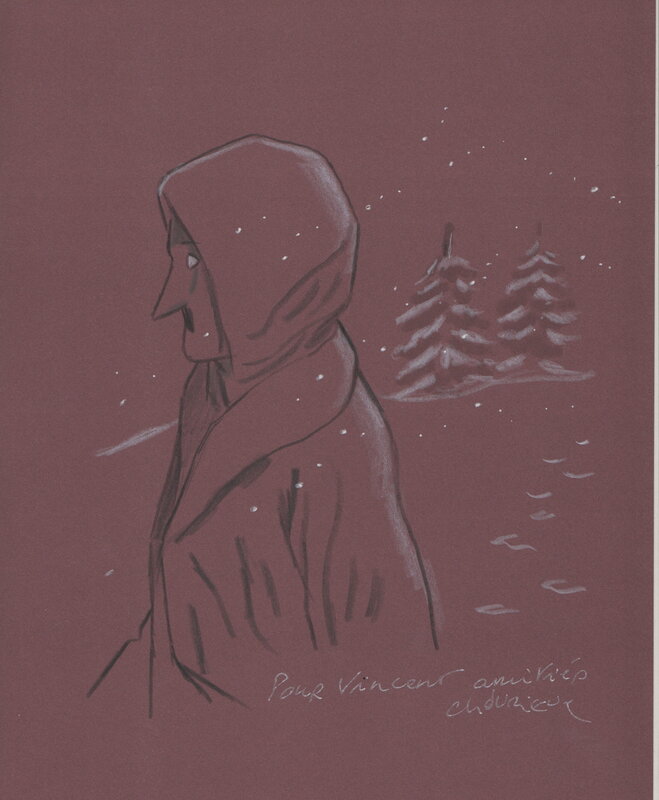 Le Captivé by Christian Durieux - Sketch