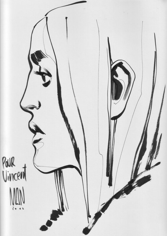 Le client par Man - Dédicace