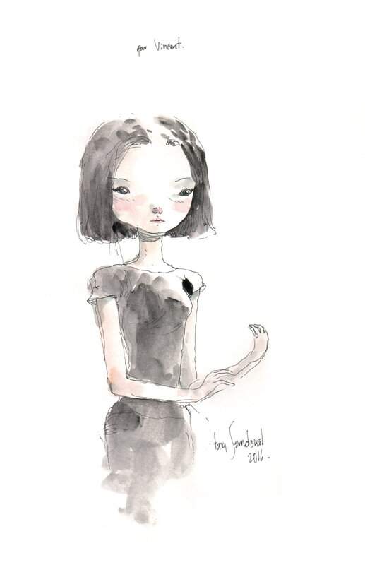 Tony Sandoval, Le cadavre et le Sofa - Dédicace