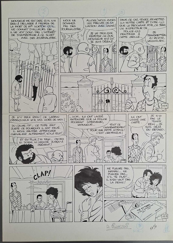 For sale - Alain Sikorski, Tif et Tondu- Prise d'otages - Comic Strip