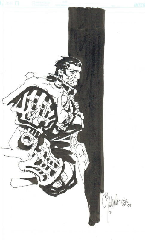 Cole Blaquesmith by Chris Bachalo - Original Illustration