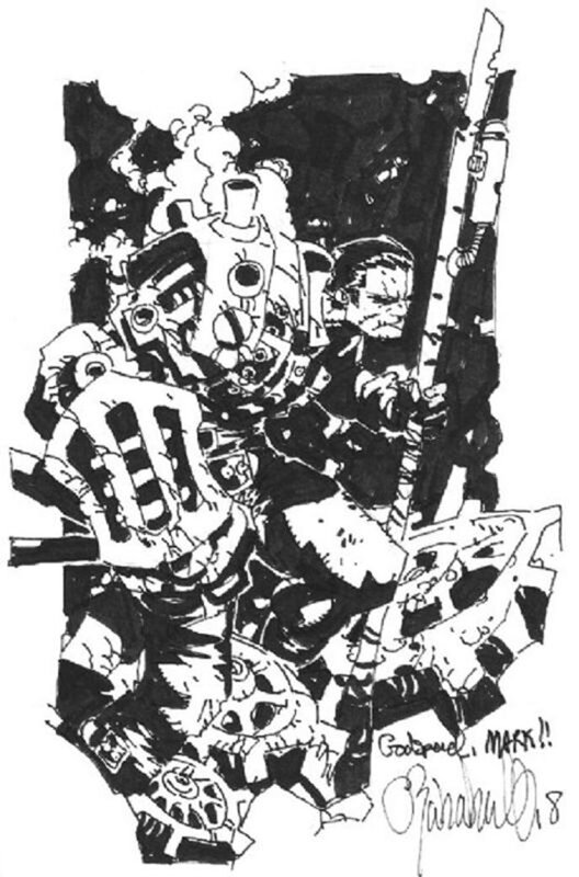 Cole Blaquesmith by Chris Bachalo - Original Illustration