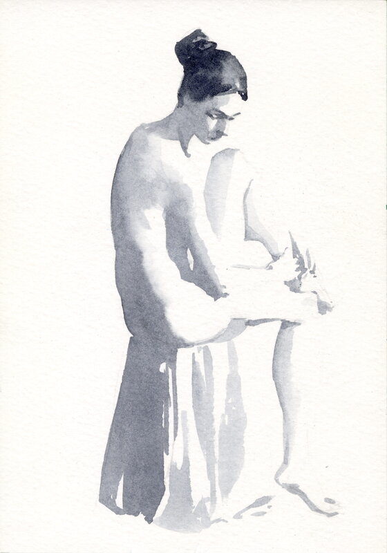 For sale - Luigi CRITONE – Variations – Croquis original 73 - Sketch