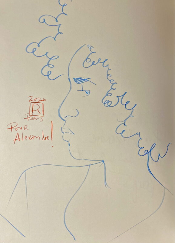 Barrio Negro par Javi Rey - Dédicace