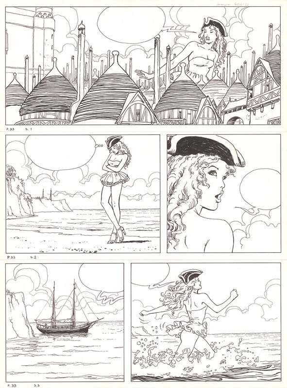 Gulliveriana by Milo Manara - Comic Strip