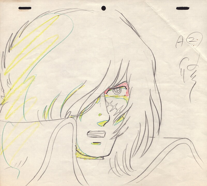 En vente - Leiji Matsumoto, Capitaine Albator [Leijisha studio] 宇宙海賊キャプテンハーロック - Œuvre originale