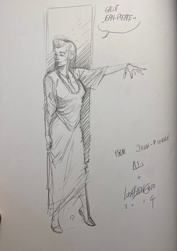 Roberto Ali, illustration originale, 