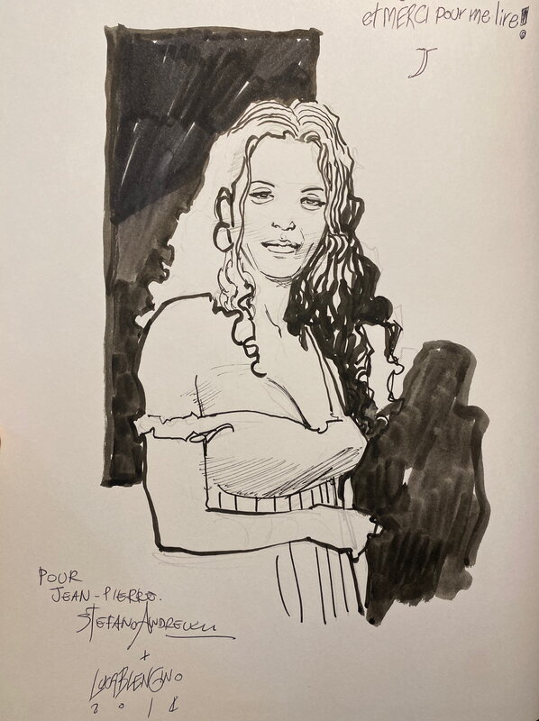 Stephano Andreucci, illustration originale, 