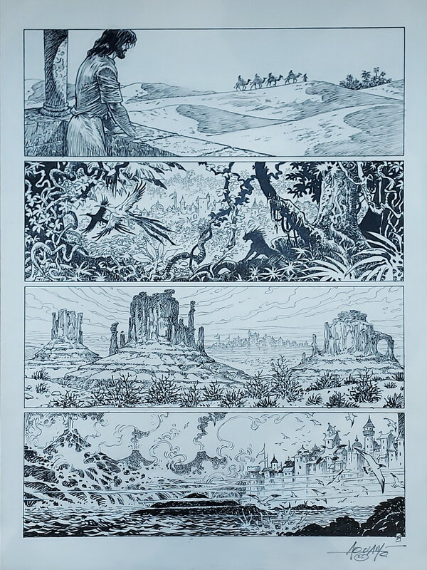 La cité mouvante by Mohamed Aouamri - Comic Strip