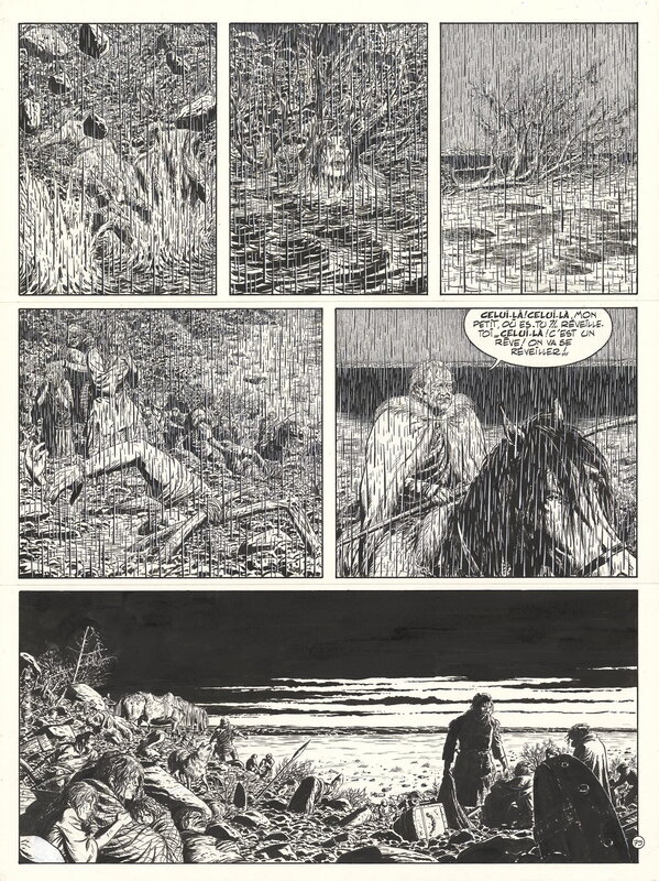 En vente - Claude Auclair, Celui-Là - Celui qui achève - Planche originale