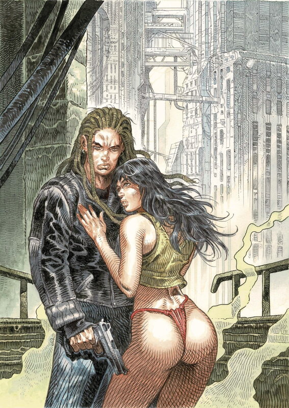 Eon, Paolo Eleuteri Serpieri, ++ JOYEUSE ST VALENTIN ++ Druuna au commencement - Couverture - Couverture originale