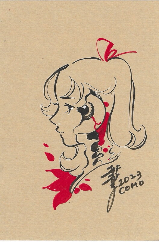 En vente - Illustation originale de Peach Momoko - Illustration originale
