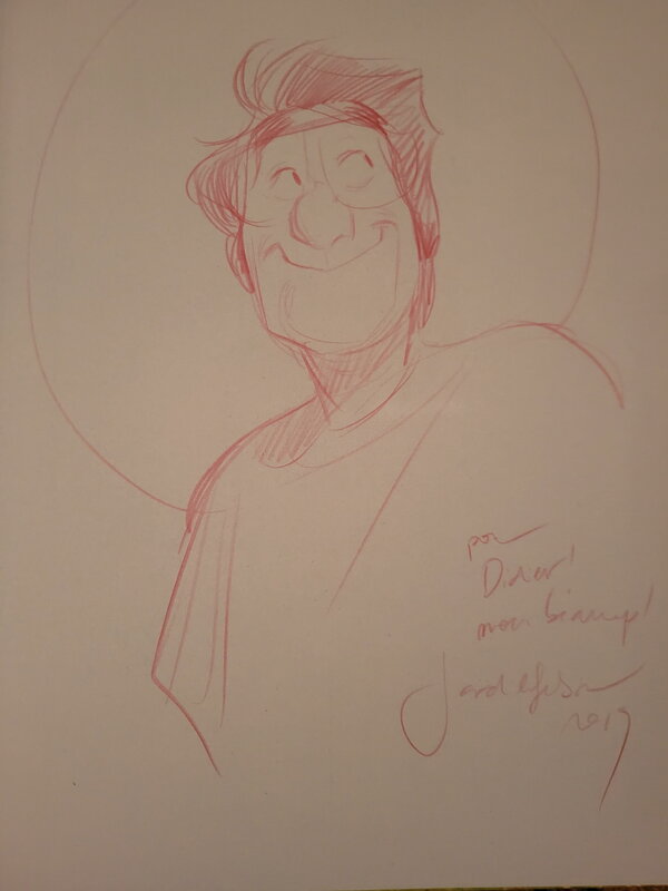 Les beaux étés par Jordi Lafebre - Dédicace