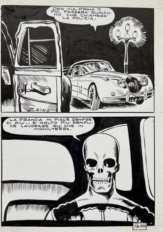 Kriminal by Angelo Raimondi - Comic Strip