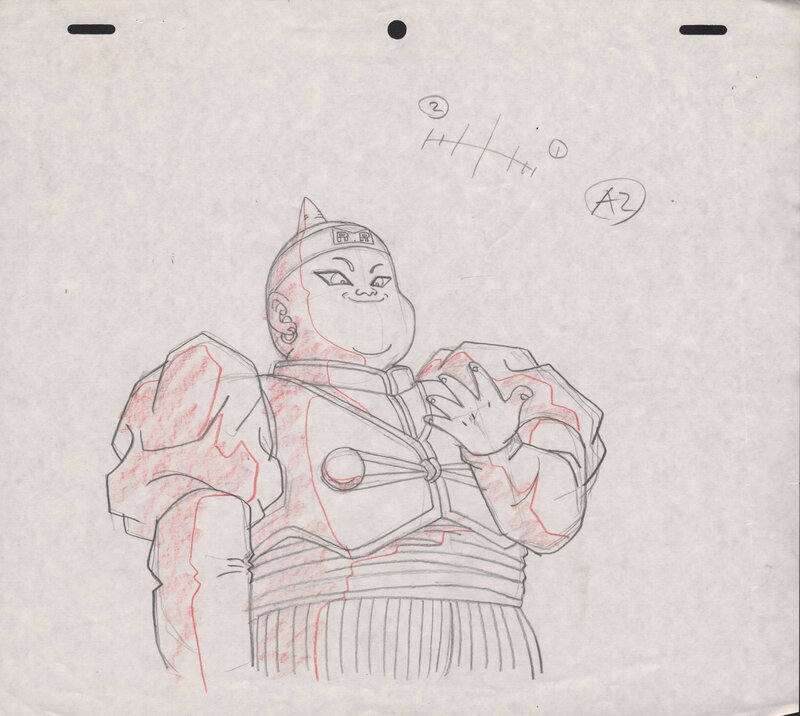 For sale - Akira Toriyama, C19 [Numero 19 – Jinzōningen jūkyū-gō] 人造人間19号 [Toei Animation] - Original art