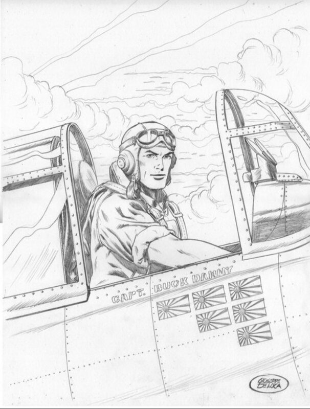 Giuseppe De Luca, Buck Danny Origines tome 1 - Original Cover