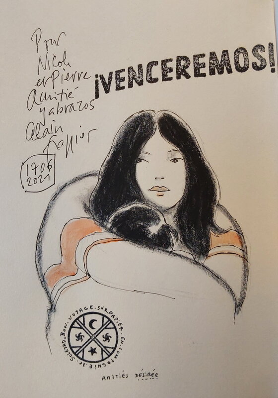 Alain Frappier, Le temps des humbles - Dédicace