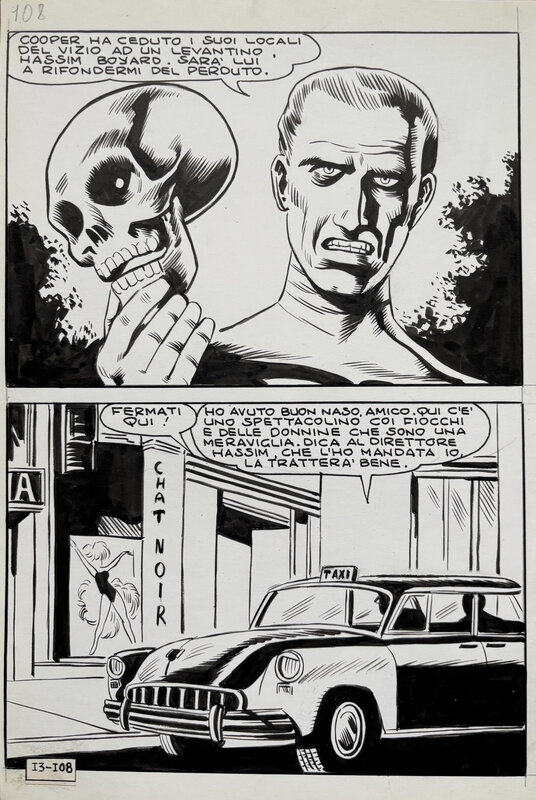 Kriminal par Angelo Raimondi - Planche originale