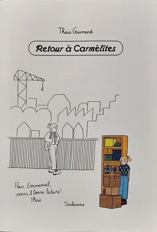 Retour à Carmélites par Thaïs Guimard - Dédicace