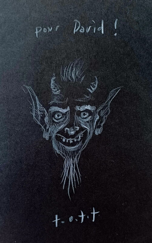 Thomas Ott - dédicace - Sketch