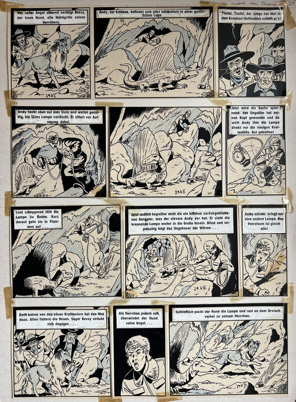 Karel Verschuere, Willy Vandersteen, Bessy 8 De angst van Bessy - pagina 29 - Comic Strip