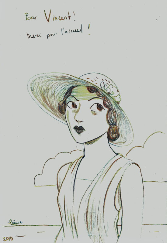 Léonie Bischoff, Le tailleur de pierre - Sketch