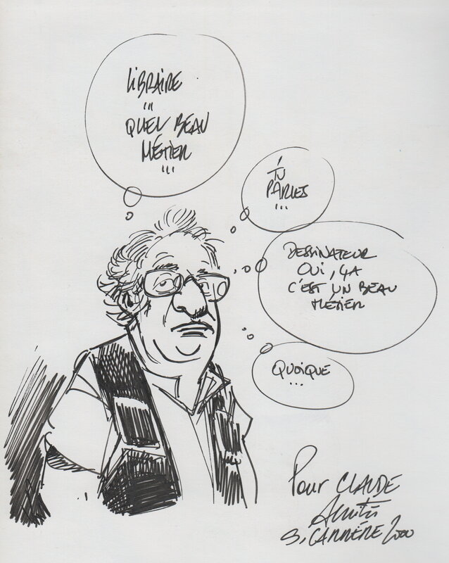 Leo Loden par Serge Carrère - Dédicace