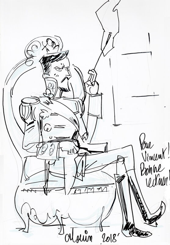 Le tsar fou par Lionel Chouin - Dédicace