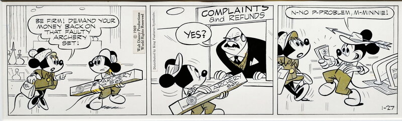 Floyd Gottfredson, Mickey - 