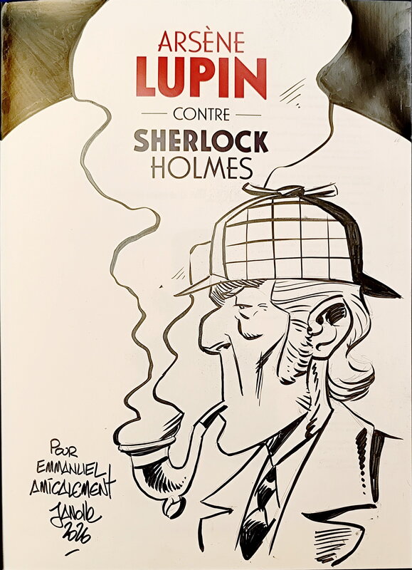 Alain Janolle, Arsène Lupin contre Sherlock Holmes 2026Fev15 - Dédicace