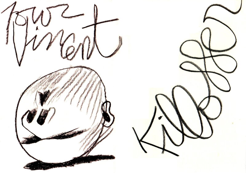 Killoffer, Le rock et si je ne m'abuse le Roll - Dédicace