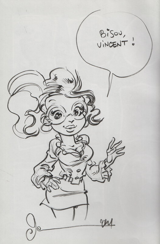 Le petit Spirou by Dan - Sketch