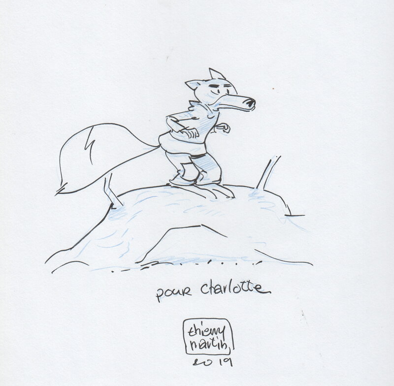 Le Roman de Renard par Thierry Martin - Dédicace