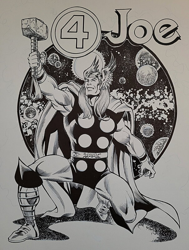4 Joe Thor by Joe Prado - Original Illustration