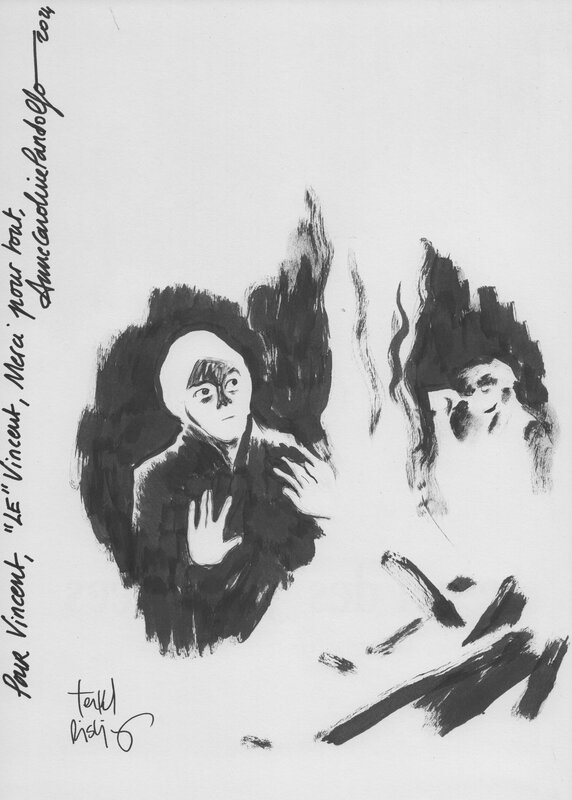 Terkel Risbjerg, Le roi des Scarabées - Dédicace