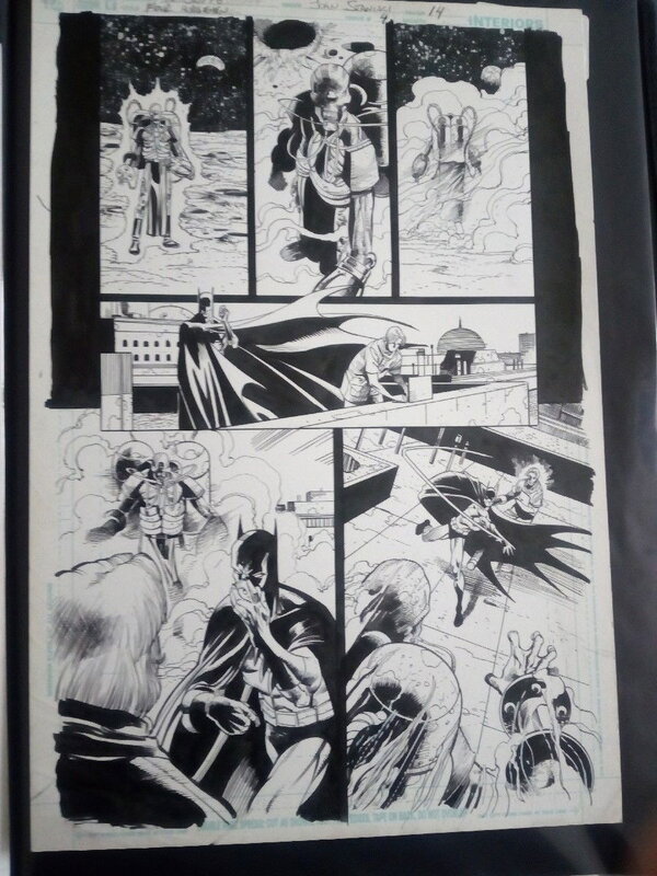 En vente - Batman / pat olliffe - Planche originale
