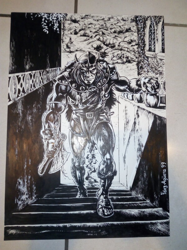For sale - Conan / JAFAR - Original Illustration
