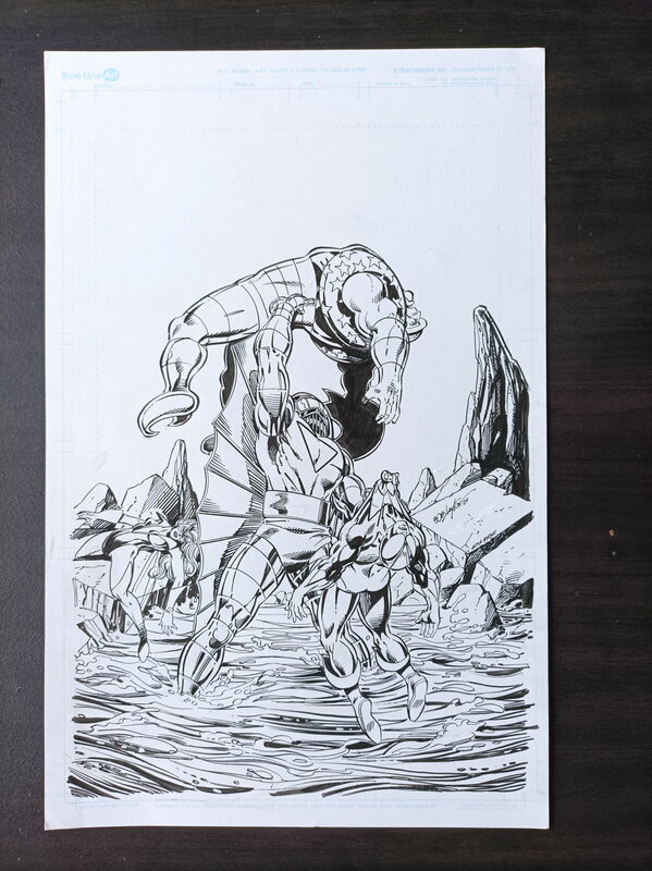 For sale - Couverture originale special strange 1 / bob layton - Comic Strip