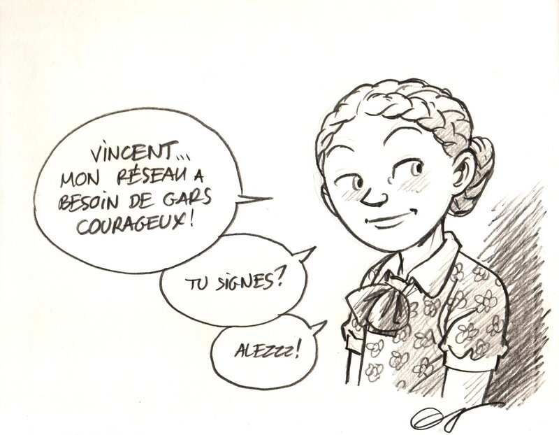Benoît Ers, Les enfants de la resistance - Sketch