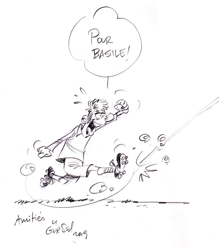 Les foot furieux par Gürçan Gürsel - Dédicace