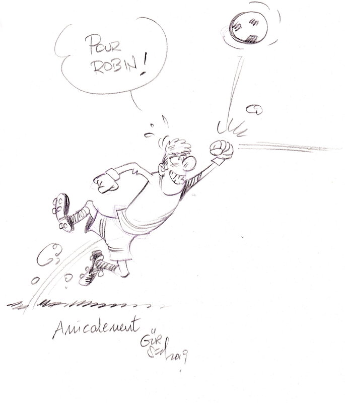 Les foot furieux by Gürçan Gürsel - Sketch