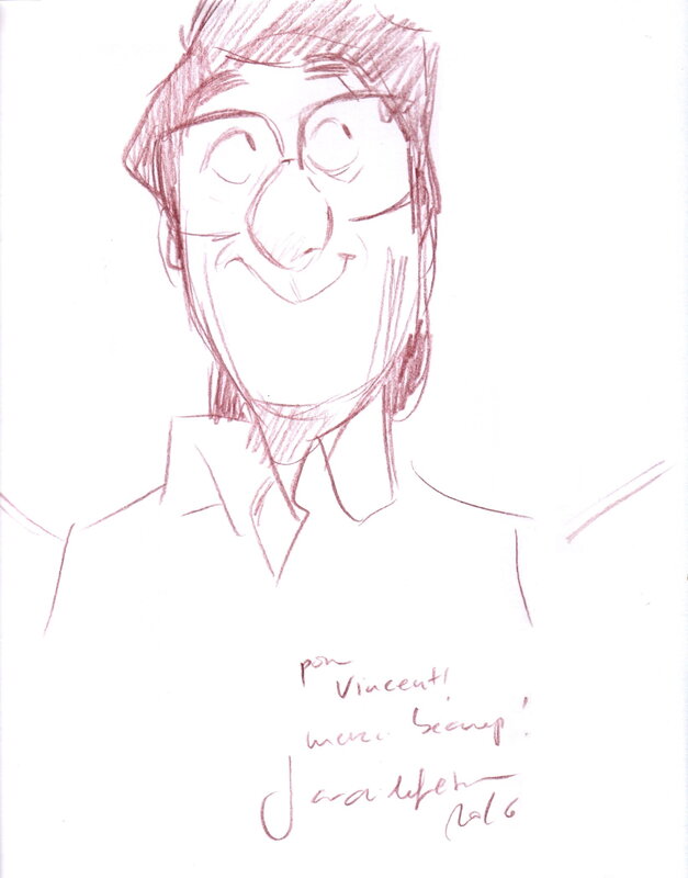 Les beaux étés by Jordi Lafebre - Sketch