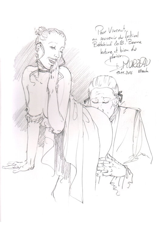 Les Aphrodites by Emmanuel Murzeau - Sketch