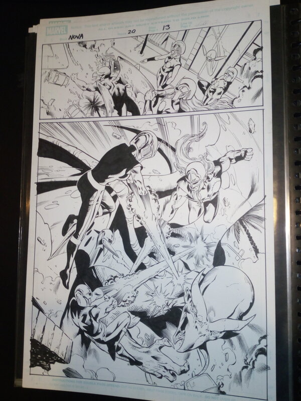 En vente - Nova / sean chen - Planche originale