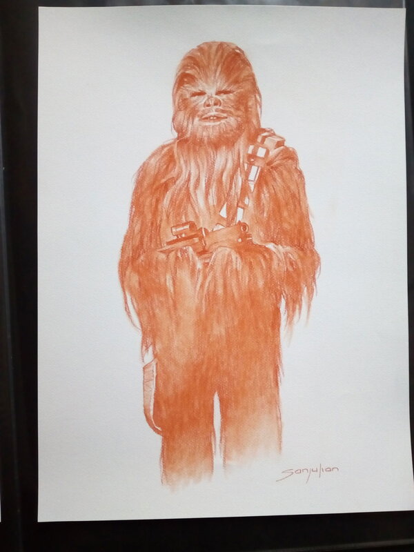 For sale - Manuel Sanjulián, Star wars chewbacca / sanjulian - Original Illustration