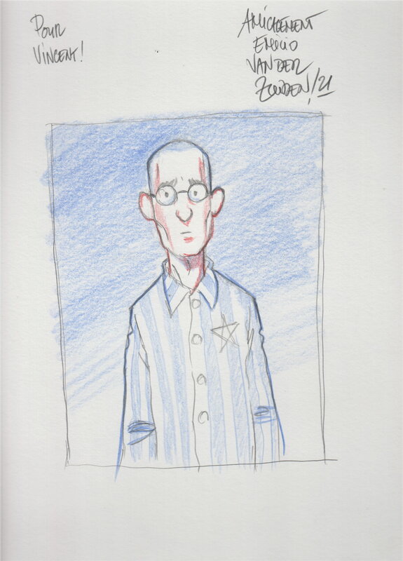 Emilio Van der Zuiden, Les anges d'Auschwitz - Sketch