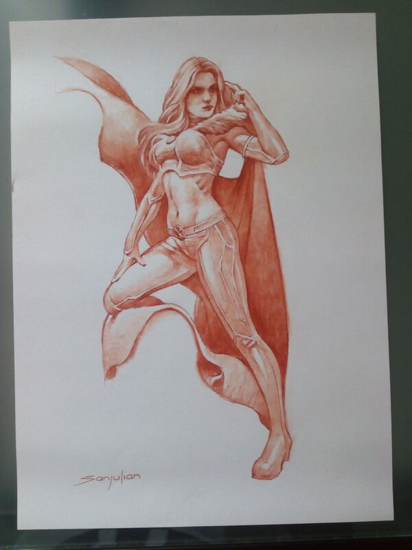 For sale - Manuel Sanjulián, X-Men emma frost / sanjulian - Original Illustration