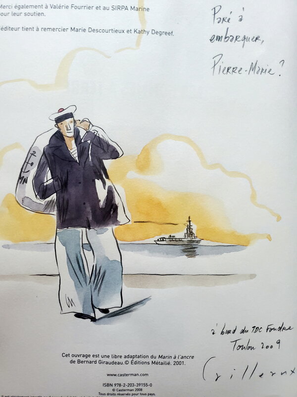 Christian Cailleaux, R97 - LES HOMMES A TERRE - Sketch