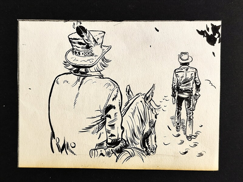 Jean Giraud, Le SPECTRE AUX BALLES D OR - Comic Strip