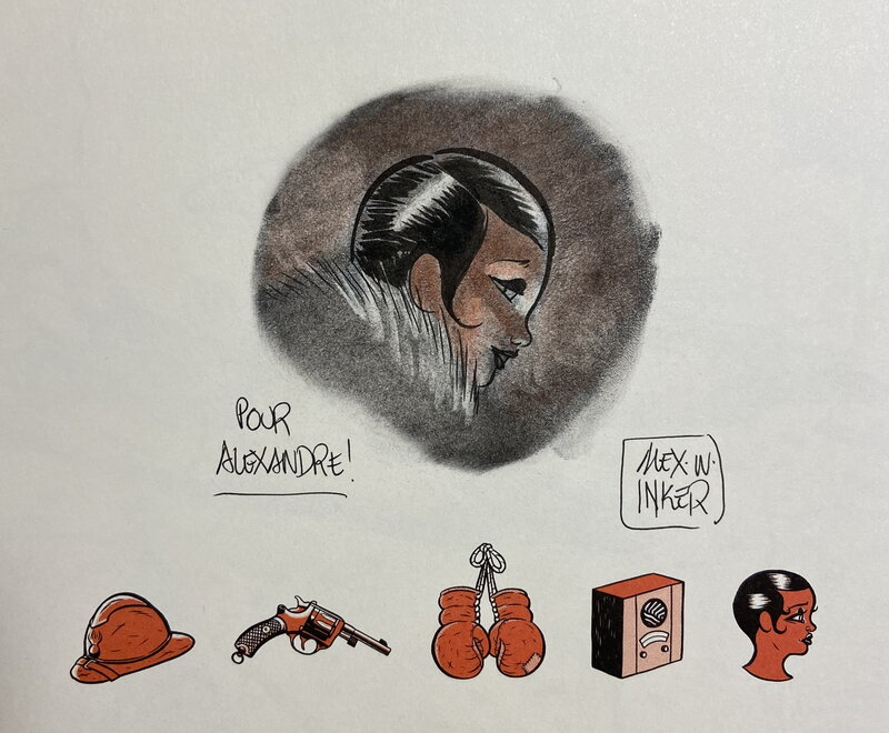 Apache par Alex W. Inker - Dédicace